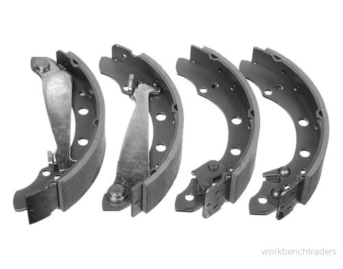 MEYLE 114 042 0601 Mâchoires De Frein Essieu arrière 200 40 sans ressort, avec levier ORIGINAL Quality VOLKSWAGEN: Polo V 3/5 portes 4040074264812