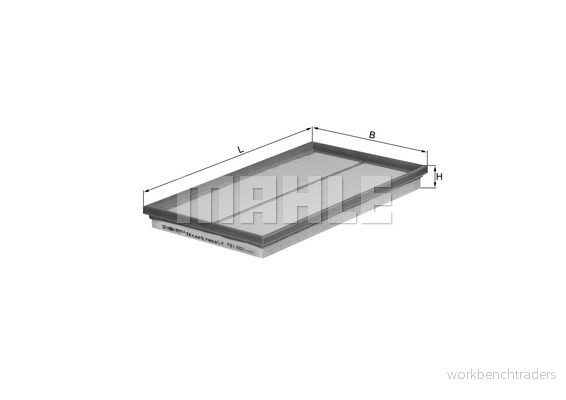 Luftfilter KNECHT LX 781 4009026099872