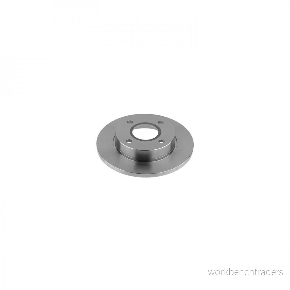 FEBI BILSTEIN 10518 Disque de frein Essieu avant 239,7 12 4 108 plein revêtu FORD: FIESTA 4, KA 3 portes, 4027816105183