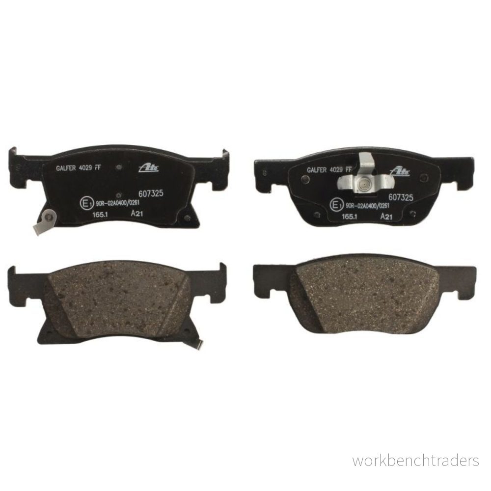 ATE 13.0460 7325.2 Jeu de plaquettes frein avec indicateur d'usure OPEL: Astra K 3/5 portes, Sports Tourer, Van / portes 4006633440363