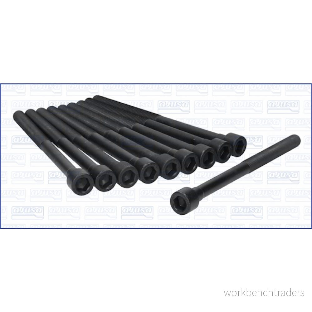 AJUSA 81002700 Jeu De Vis Culasse héxagonal intérieur 10 NISSAN: Navara Pick up, 200SX, Serena 8427769294884