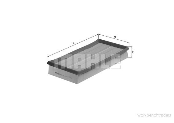 KNECHT Luftfilter LX 692 4009026076323