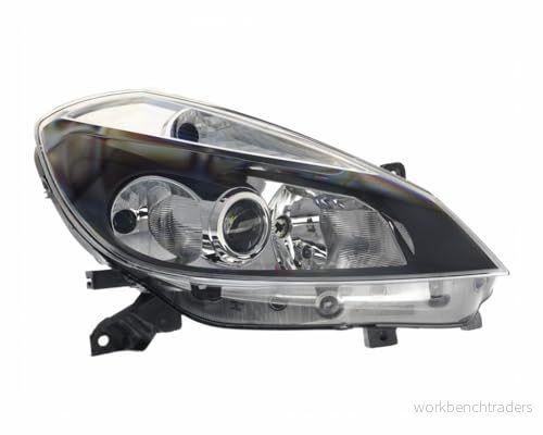 VALEO 043749 Strålkastare Höger H1, H7 Halogen genomskinlig för högertrafik ORIGINAL PART RENAULT: CLIO 3 3276420437499