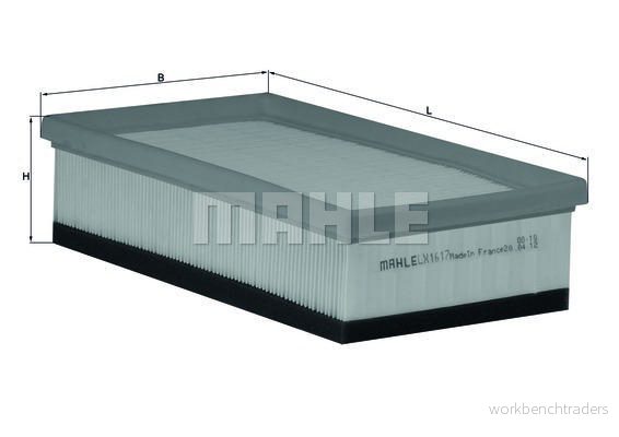 KNECHT Luftfilter LX 1617 4009026501955