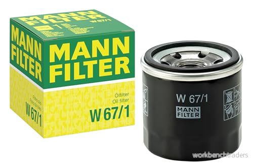Oljefilter Mann filter W 67/1 4011558738006