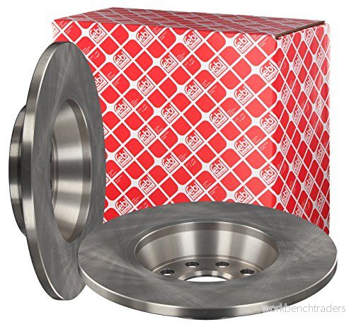 FEBI BILSTEIN 10749 Disque de frein Essieu arrière 270 10 4 plein revêtu OPEL: Calibra A, Vectra A Berline, CC 4027816107491