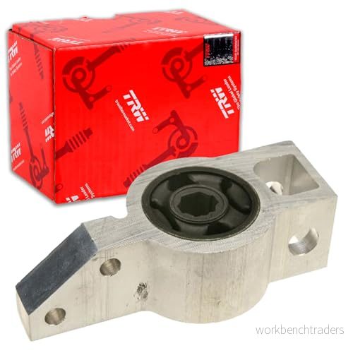 TRW JBU690 Silent Bloc De Triangle Essieu avant, inférieur, droit, arrière, intérieur Support métal caoutchouc VOLKSWAGEN: GOLF 6, Touran I, Caddy 3 3322937930609
