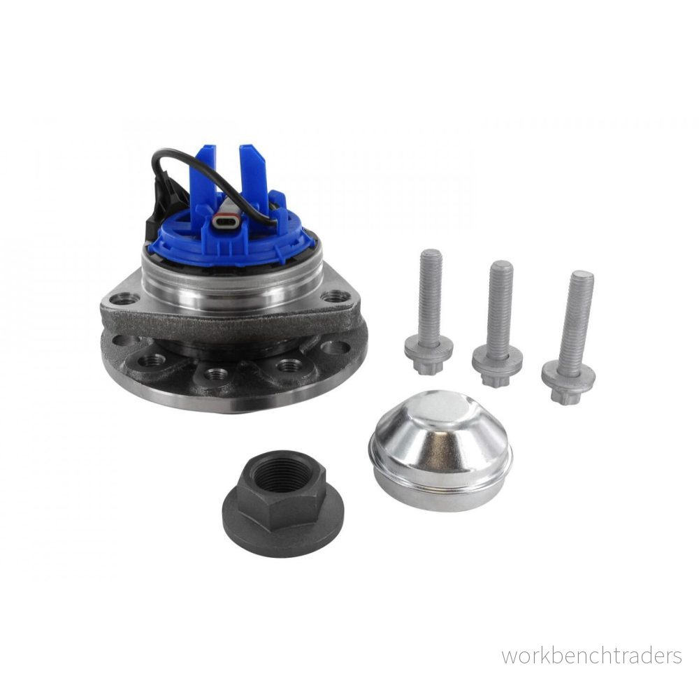 VAICO V40 0770 Kit de roulements roue Essieu avant avec matériel construction EXPERT KITS + bague magnétique intégré OPEL: Vectra C CC 4046001519376