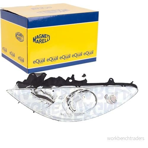 MAGNETI MARELLI 712431601129 Phares droit H1, H7 Halogène pour circulation à droite avec commande correcteur de site projecteur 8001063192888