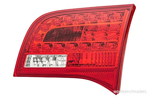 HELLA 2NE 354 542 041 Feu arrière droit Partie intérieure LED, W16W, W21W 12 avec ampoule AUDI: A6 C6 Avant, Allroad 4082300303186