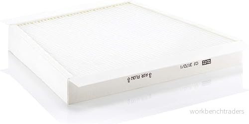 MANN FILTER CU 3172/1 Filtre d'habitacle à particules 310 255 34 MERCEDES BENZ: Classe E Berline, Break 4011558312404