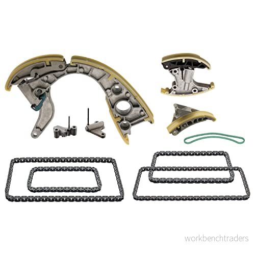 FEBI BILSTEIN 45007 Jeu de distribution à chaînes Simplex, Chaîne fermée AUDI: A5 B8 Coupe, Q7, A6 C6 Avant, VOLKSWAGEN: Touareg II, I 4027816450078