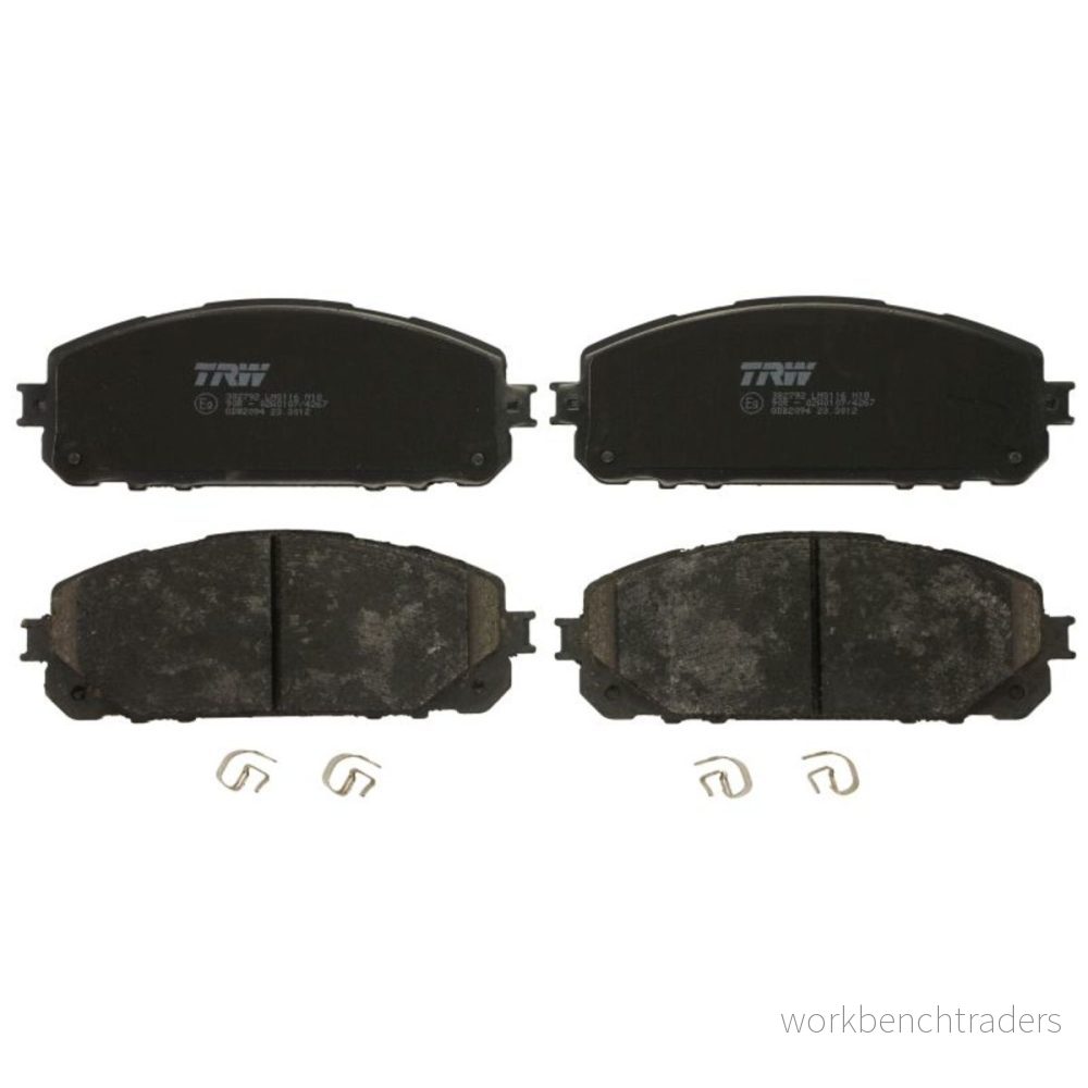 TRW Bromsbeläggssats, Skivbroms GDB2094 Jeep Cherokee 3322938297947