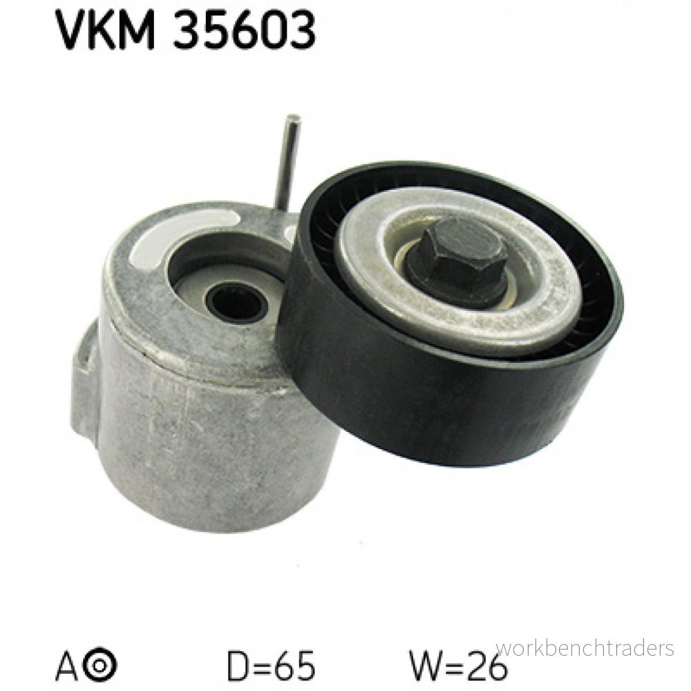 Spännrulle, aggregatrem SKF VKM 35603 7316575222741