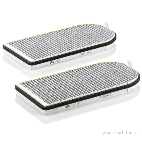 MANN FILTER CUK 3642 2 Filtre d'habitacle à charbon actif 362 181 30 BMW: 7 4011558303006