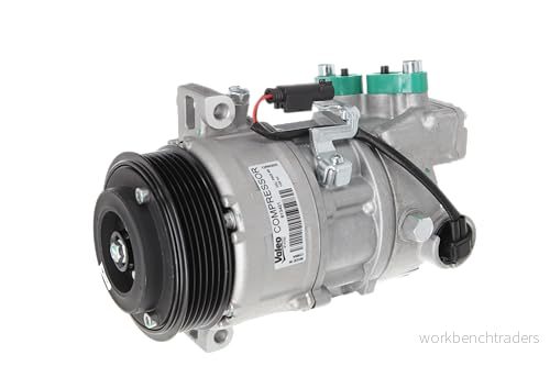 Valeo 813421 AC-kompressor Klimatanläggning Originaldel för BMW 3276428134215