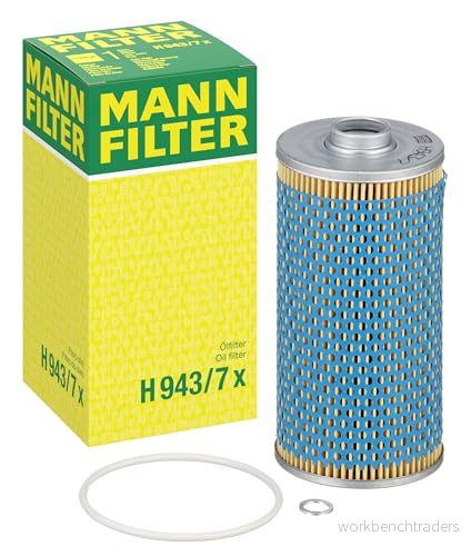 MANN-FILTER H 943/7 x Oljefilter 4011558265908