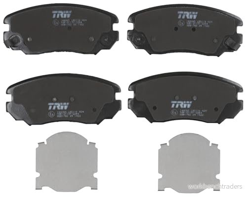TRW Bromsbeläggssats, skivbroms GDB1782 3322937918393