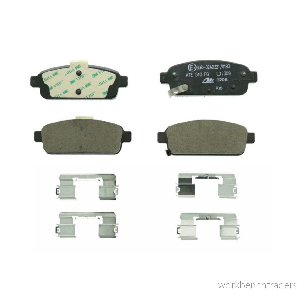 ATE Ceramic 13.0470 7309.2 Jeu de plaquettes frein avec indicateur d'usure accessoires OPEL: Astra J GTC, Zafira C Tourer 4006633433907