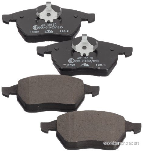 ATE Bromsbeläggssats 13.0470-7081.2 Audi TT Coupe Keramik 4006633339841