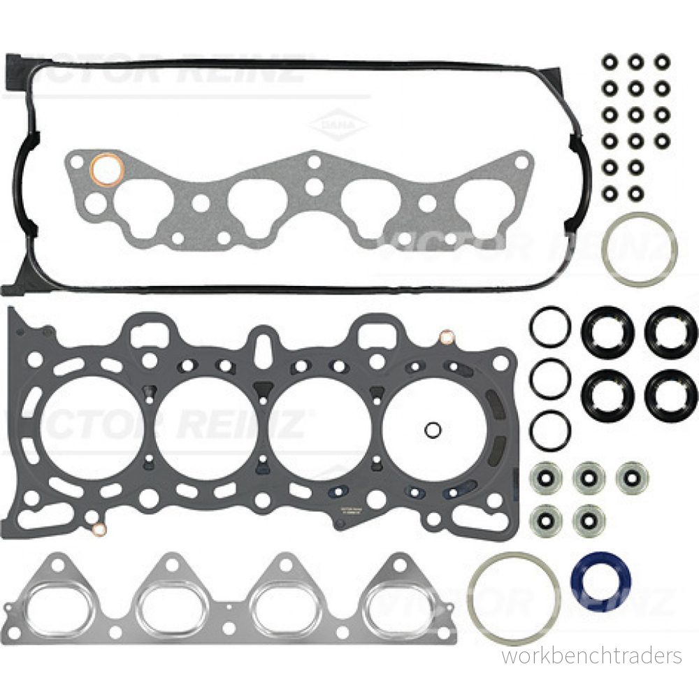 REINZ 02 53690 01 Jeu de joints d'étanchéité, culasse cylindre avec joint tige soupape HONDA: CIVIC 6 Coupe, Hatchback, HR V I 4026634444443