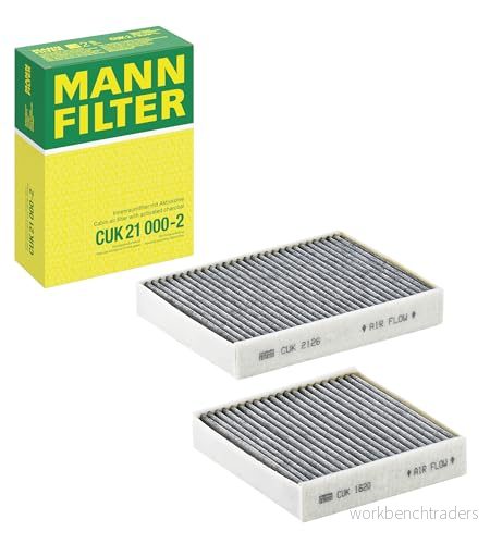 MANN-FILTER Kupéfilter CUK 21 000-2 - 2-pack 4011558411404