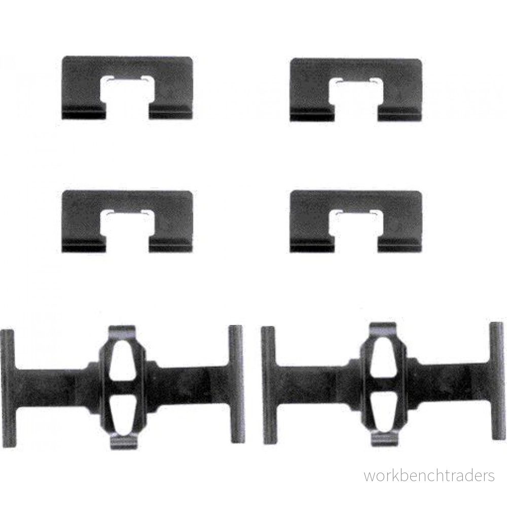 TEXTAR 82028400 Kit d'accessoires, plaquette de frein à disque HONDA: Jazz 3, 2, CIVIC 4 Stufenheck, MG: MG ZR 3/5 portes, ROVER: 25 portes 4019722215025