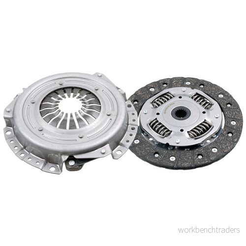 BLUE PRINT ADM53082 Kit d'Embrayage à deux pièces avec graisse synthétique 190 FORD: FIESTA 5, Fusion Break, 4, MAZDA: 2 5 portes 5050063530827