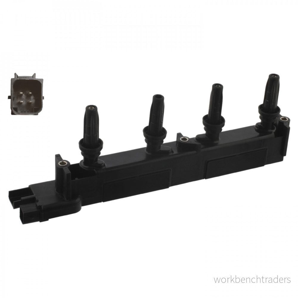 FEBI BILSTEIN 37080 Bobine d'allumage PEUGEOT: 206 3/5 portes, 307 CC, CITROËN: Xsara Picasso, C4 I 5 portes 4027816370802