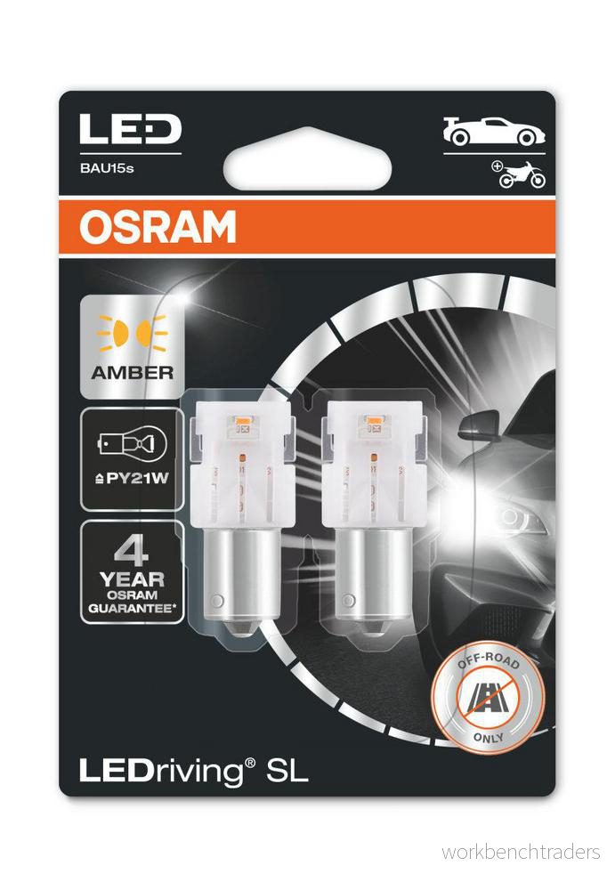 Glödlampa, blinker Osram 7507DYP 02B 4062172152242