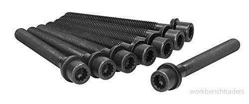 AJUSA 81048200 Jeu De Vis Culasse Polygone intérieur 8