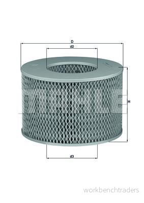 Luftfilter KNECHT LX 1140 4009026304570