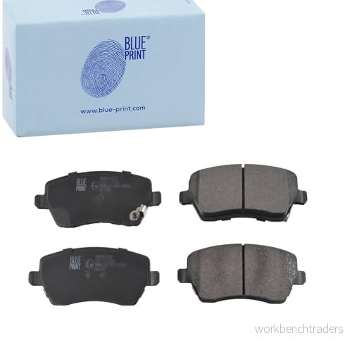 BLUE PRINT ADK84236 Jeu de plaquettes frein Essieu avant avec indicateur d'usure SUZUKI: SWIFT 3, Splash, NISSAN: MICRA 5, 4 5050063842364