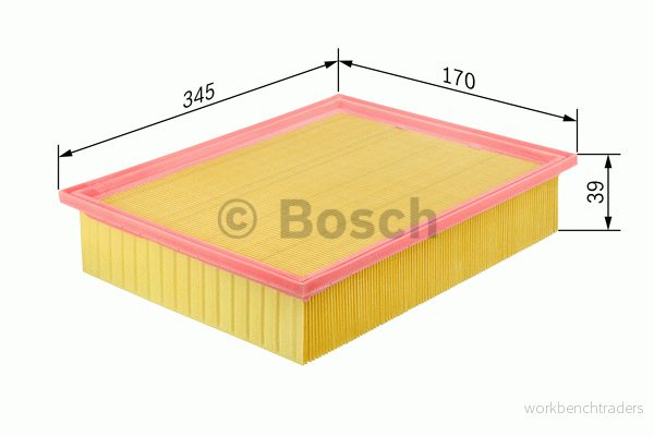 Luftfilter BOSCH 1 457 433 272 4047024299528