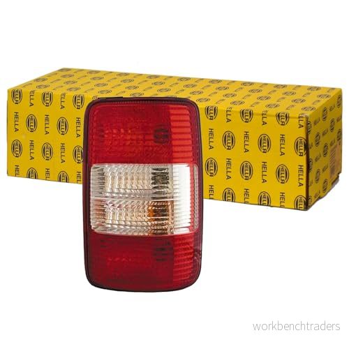 HELLA 2VP 354 043 021 Feu arrière droit P21/4W, P21W, PY21W 12 avec ampoules porte lampe VOLKSWAGEN: Caddy 3 4082300256352