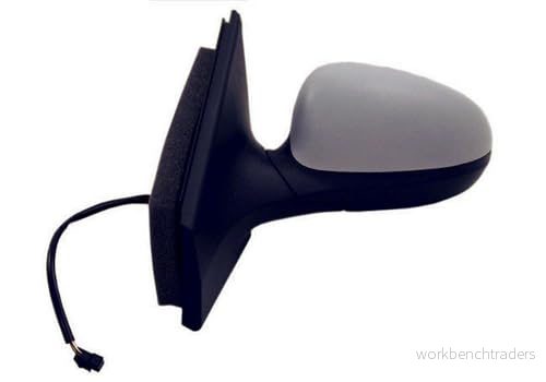 Rétroviseur extérieur Alkar 6139554 gauche avec couche d'apprêt électrique chauffant, teinté en bleu, convexe pour véhicules direction à 8424445109692