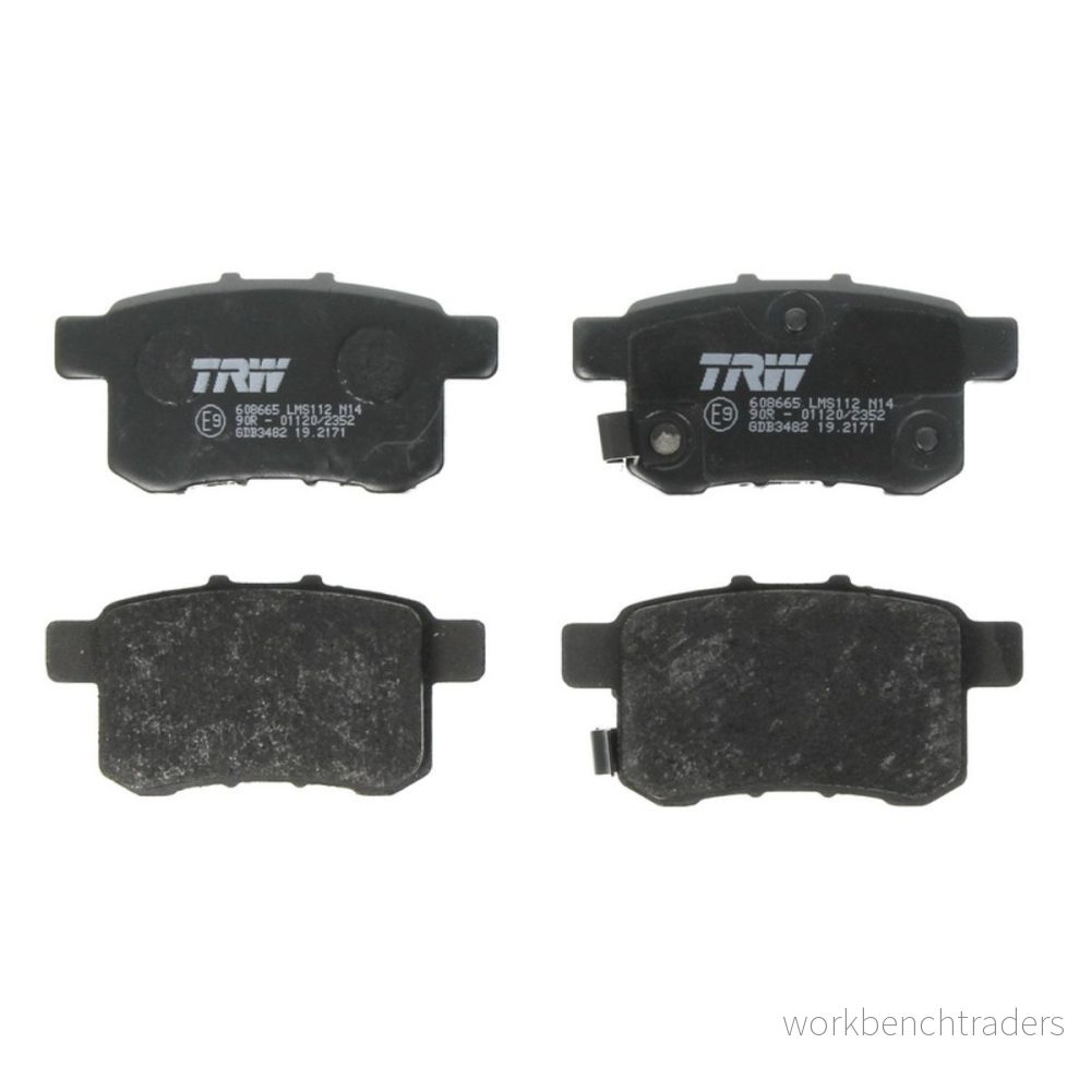 Bromsbeläggssats, skivbroms TRW GDB3482 3322937942077