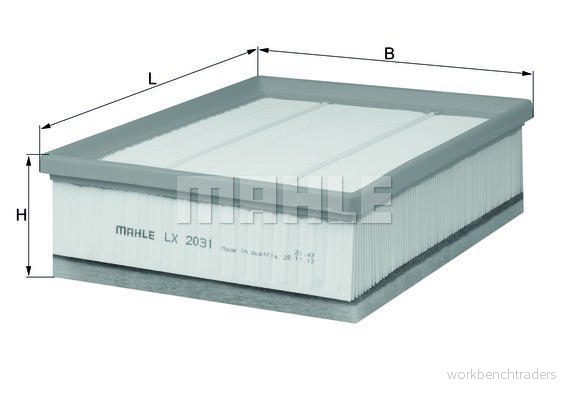 Luftfilter Knecht LX 2031 4009026601990