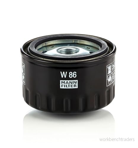 MANN FILTER W 86 Filtre à huile M 20 X 1.5 6H vissé ALFA ROMEO: GT, 156 Berline, Sportwagon, LANCIA: Lybra Break 4011558002848
