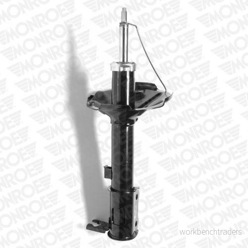 MONROE G15060 Amortisseur Pression de gaz Système bitube Jambe suspension Goujon en haut, Collier bas HYUNDAI: ACCENT 2, 1