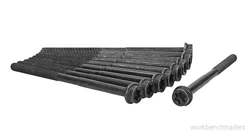 AJUSA 81053900 Jeu De Vis Culasse Empreinte à créneau (Ribe CV) 10 LAND ROVER: Range Rover Sport, 3, Discovery JAGUAR: XF Berline