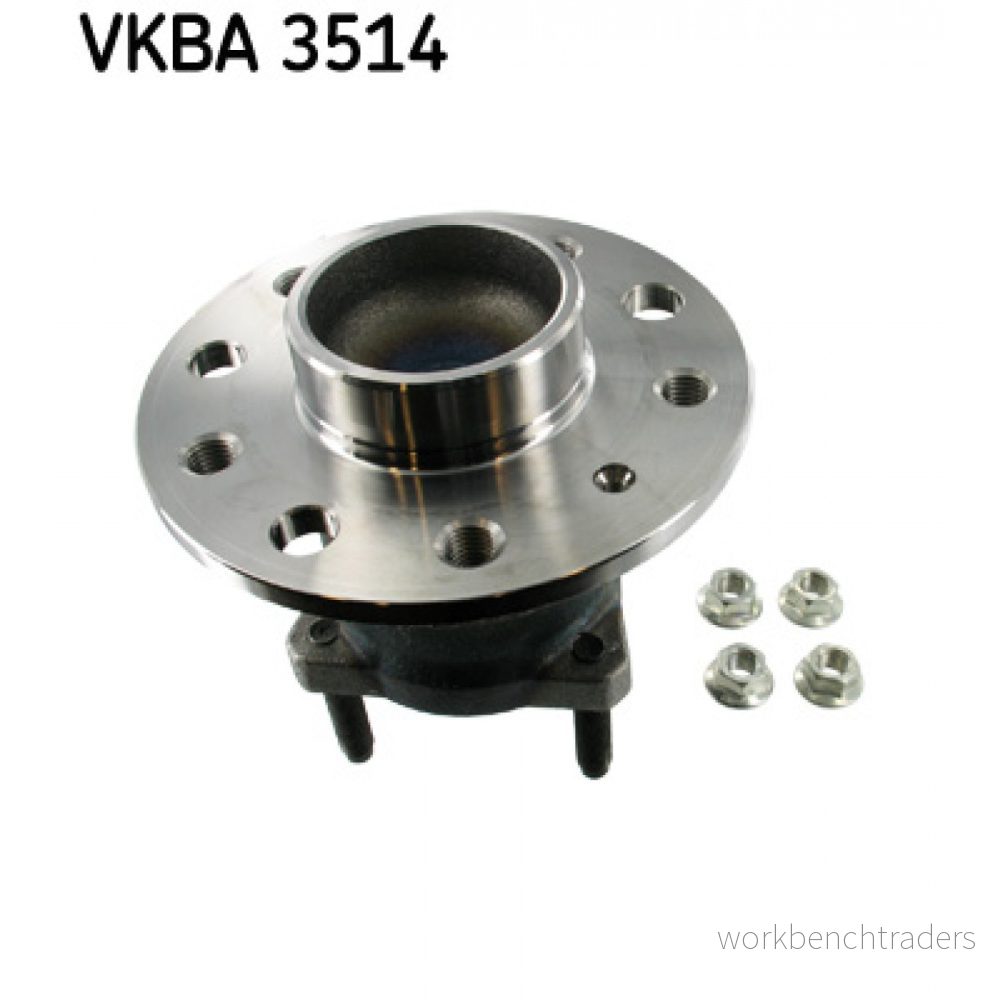 SKF VKBA 3514 Kit de roulements roue OPEL: Zafira A, Astra G CC, Coupe, VAUXHALL: Mk4 Limousine 7316571330280