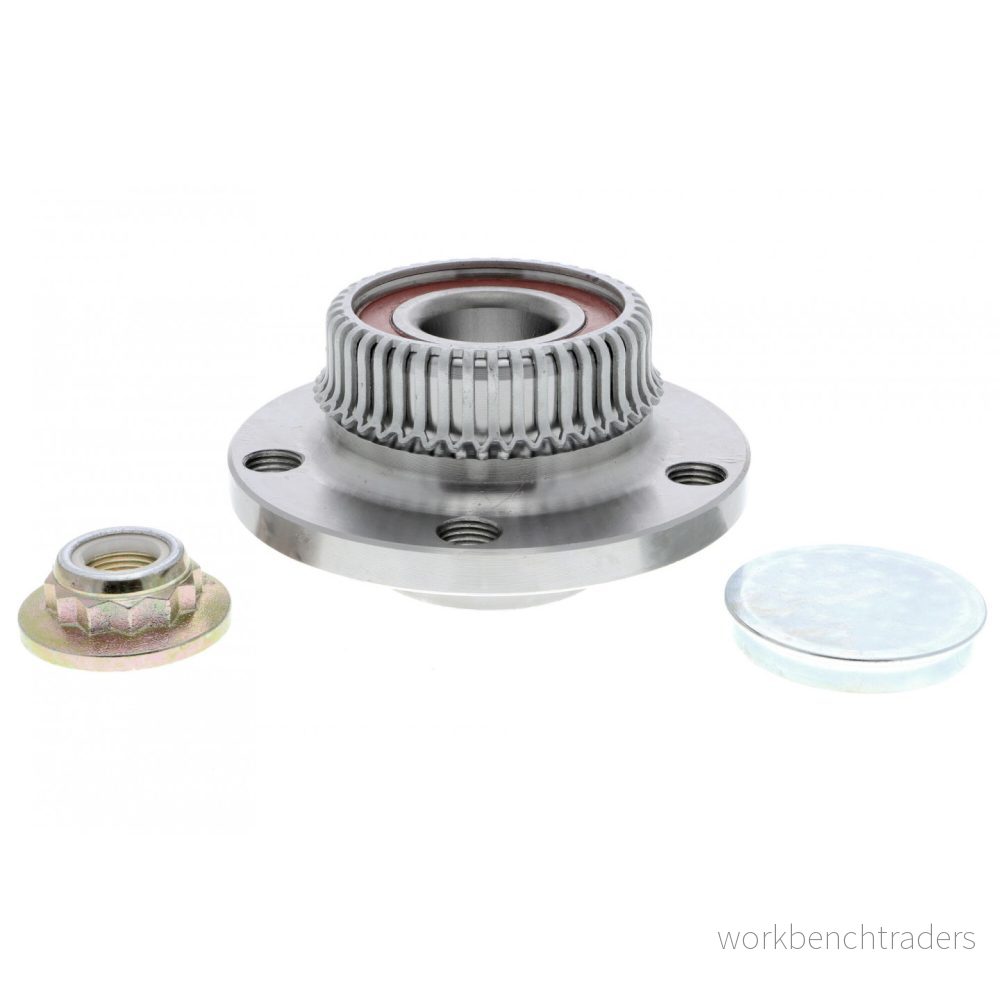 VAICO V10 0046 Kit de roulements roue Essieu arrière EXPERT KITS + avec bague ABS, moyeu 120 VOLKSWAGEN: Golf 4, Bora Berline 4046001265105