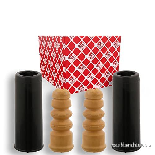 FEBI BILSTEIN 106132 Kit De Protection d'Amortisseur Essieu arrière PU (polyuréthane), Matière plastique AUDI: A4 B8 Berline, Avant 4054224061329
