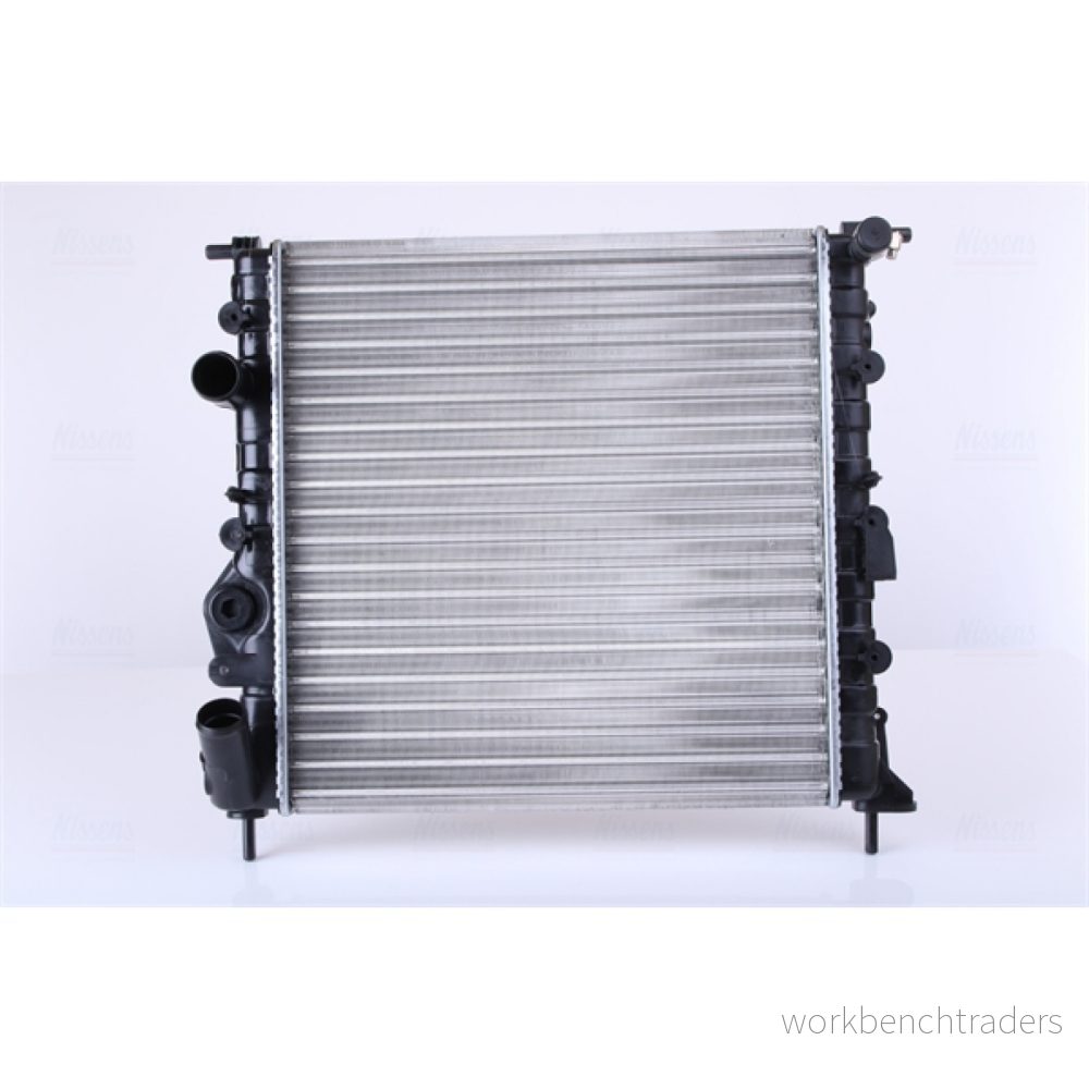 NISSENS 638271 Radiateur du moteur Aluminium 350 378 23 ailettes jointes mécaniquement RENAULT: CLIO 2, 2 Kasten