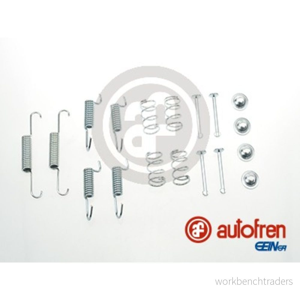 Tillbehörssats, bromsbackar, parkeringsbroms AUTOFREN SEINSA D3986A 8430320241234