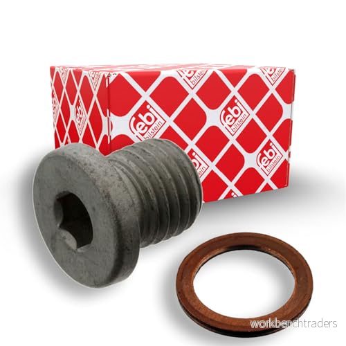 FEBI BILSTEIN 46409 Bouchon De Vidange Acier 6 avec bague d'étanchéité MERCEDES BENZ: CLS Coupe, Classe C Berline, ML 4027816464099