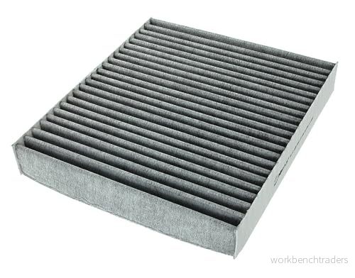 MEYLE 34 12 320 0001 Filtre d'habitacle à charbon actif, Cartouche filtrante, avec action absorbant les odeurs 209 186 30 ORIGINAL Quality 4040074080726