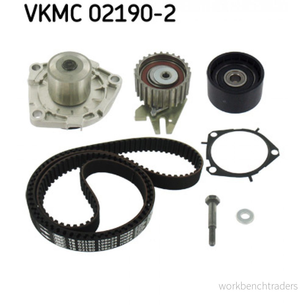 SKF VKMC 02190 2 Pompe à Eau + Kit De Distribution avec joints 198 ALFA ROMEO: 147, 156 Sportwagon, Berline, FIAT: Stilo 3/5 portes 7316575608026