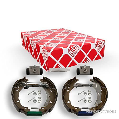 FEBI BILSTEIN 37239 Kit de freins, freins à tambours Essieu arrière avec cylindre roue, accessoires, matériel construction 4027816372394